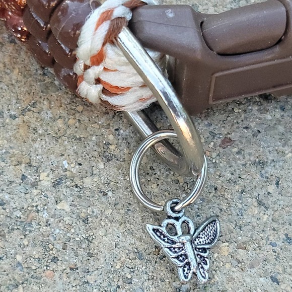 Custom Handmade Beaded Bling Dog Collar - Picture 3 of 3